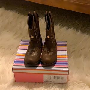 Pink glitter Star design, MIA, Toddler girl, Cowgirl boots